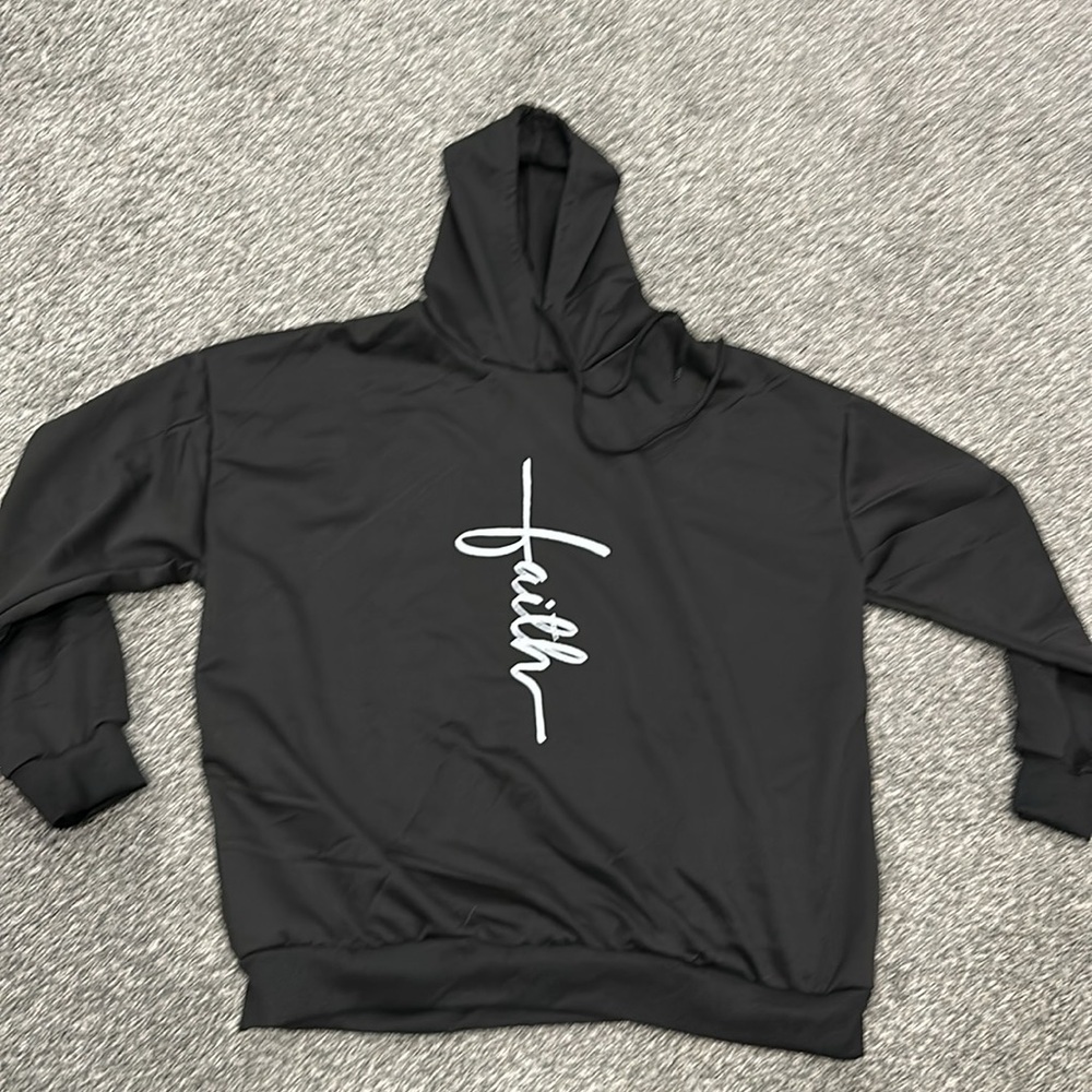 NWOT Faith hoodie and pants set. Size XXL Refer to measurements - Picture 5 of 9